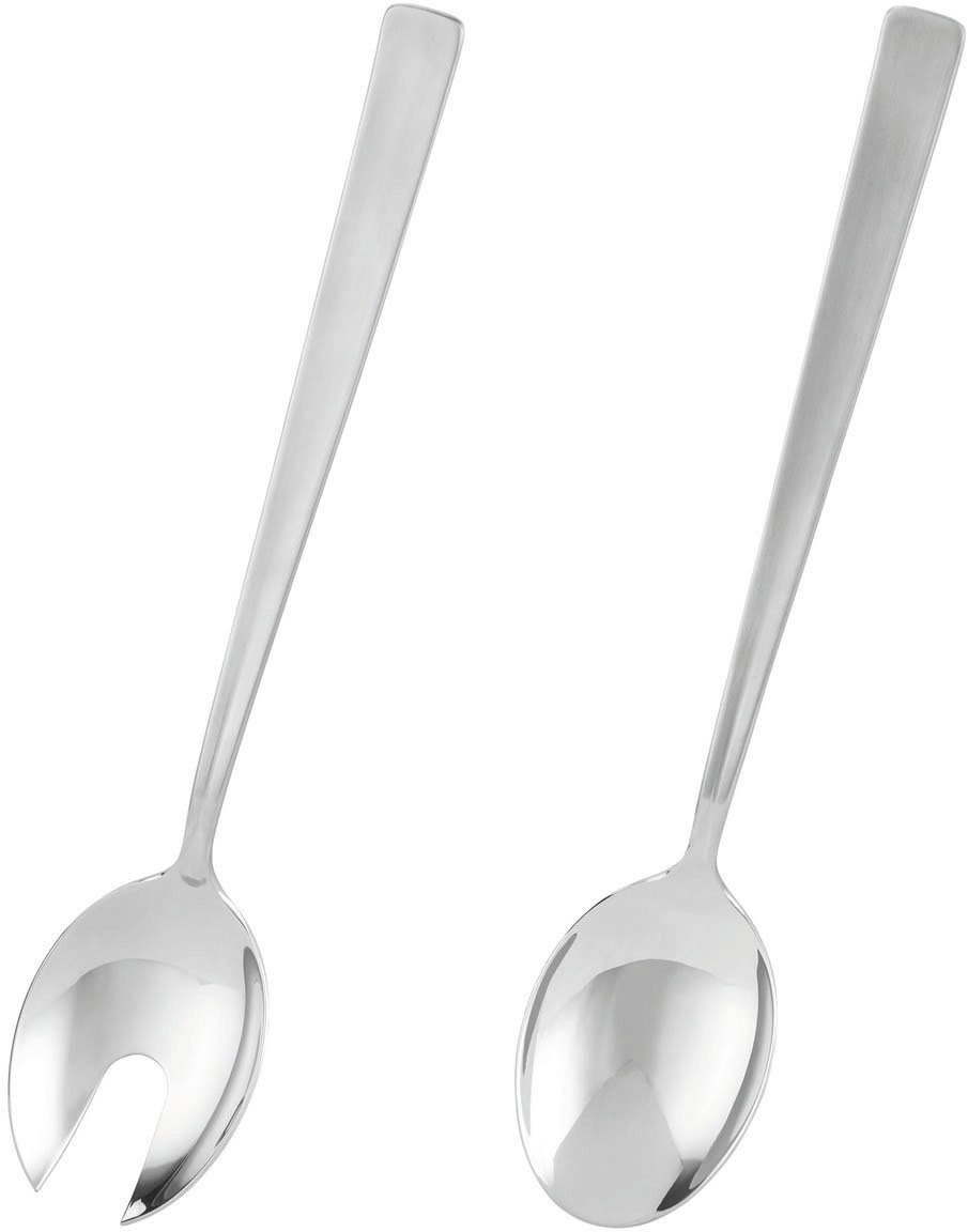 RÖSLE Salatbesteck (Set, 2-tlg), Servieren von Lebensmittel, Edelstahl 18/10, spülmaschinengeeignet