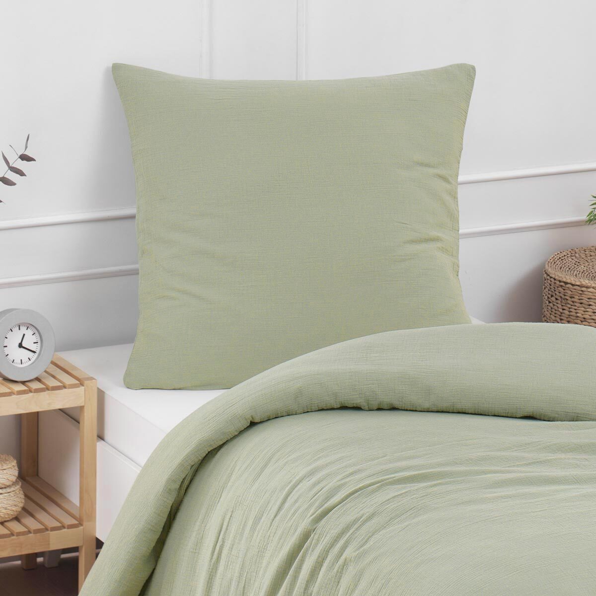 TRAUMSCHLAF Bettwäsche Musselin Uni, Musselin, 2 teilig, luftig, leichte Un günstig online kaufen