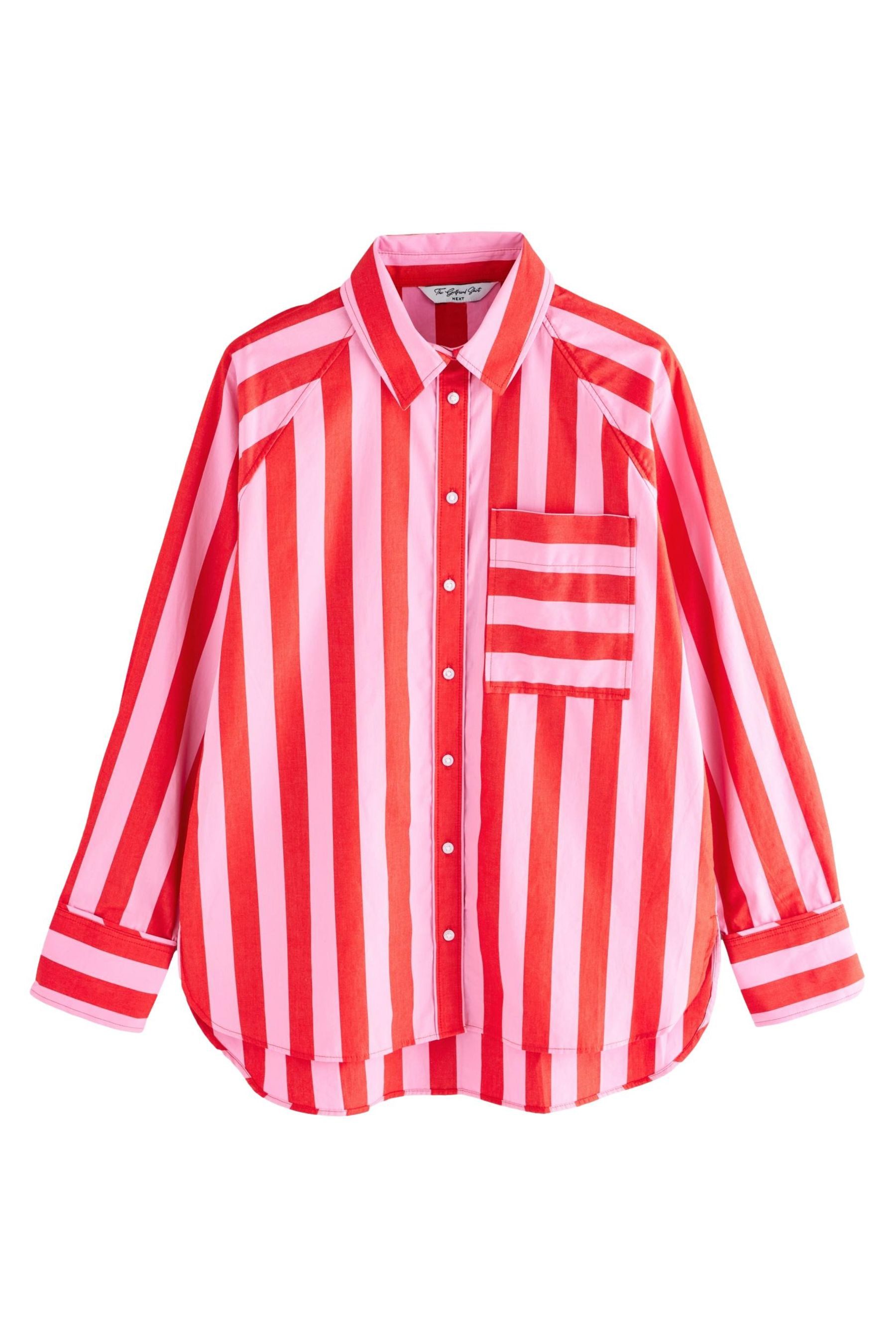 Next Langarmhemd Oversize-Langarmshirt aus 100 % Baumwolle günstig online kaufen