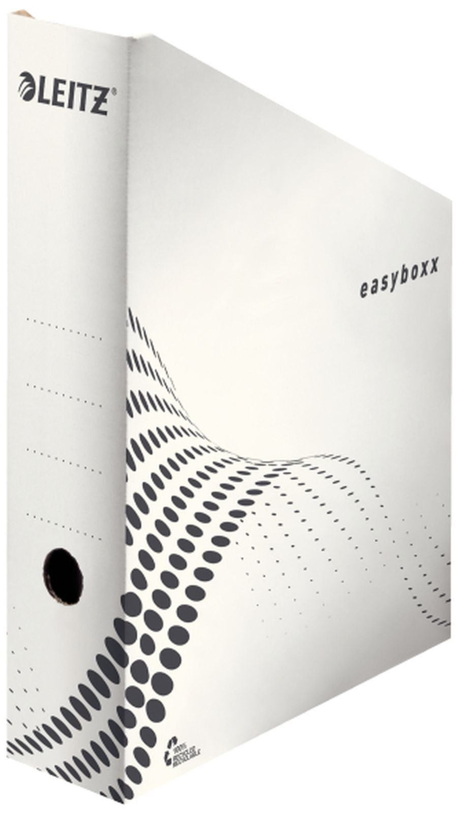 LEITZ Stehsammler Archiv-Stehsammler easyboxx A4 Wellpappe weiß