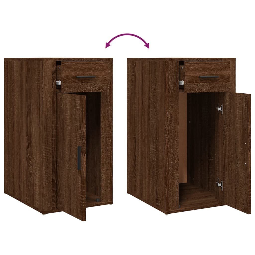 Holzwerkstoff Büroschrank Braune cm Eiche Braun vidaXL Eichen-Optik Kleiderschrank (1-St) 40x49x75