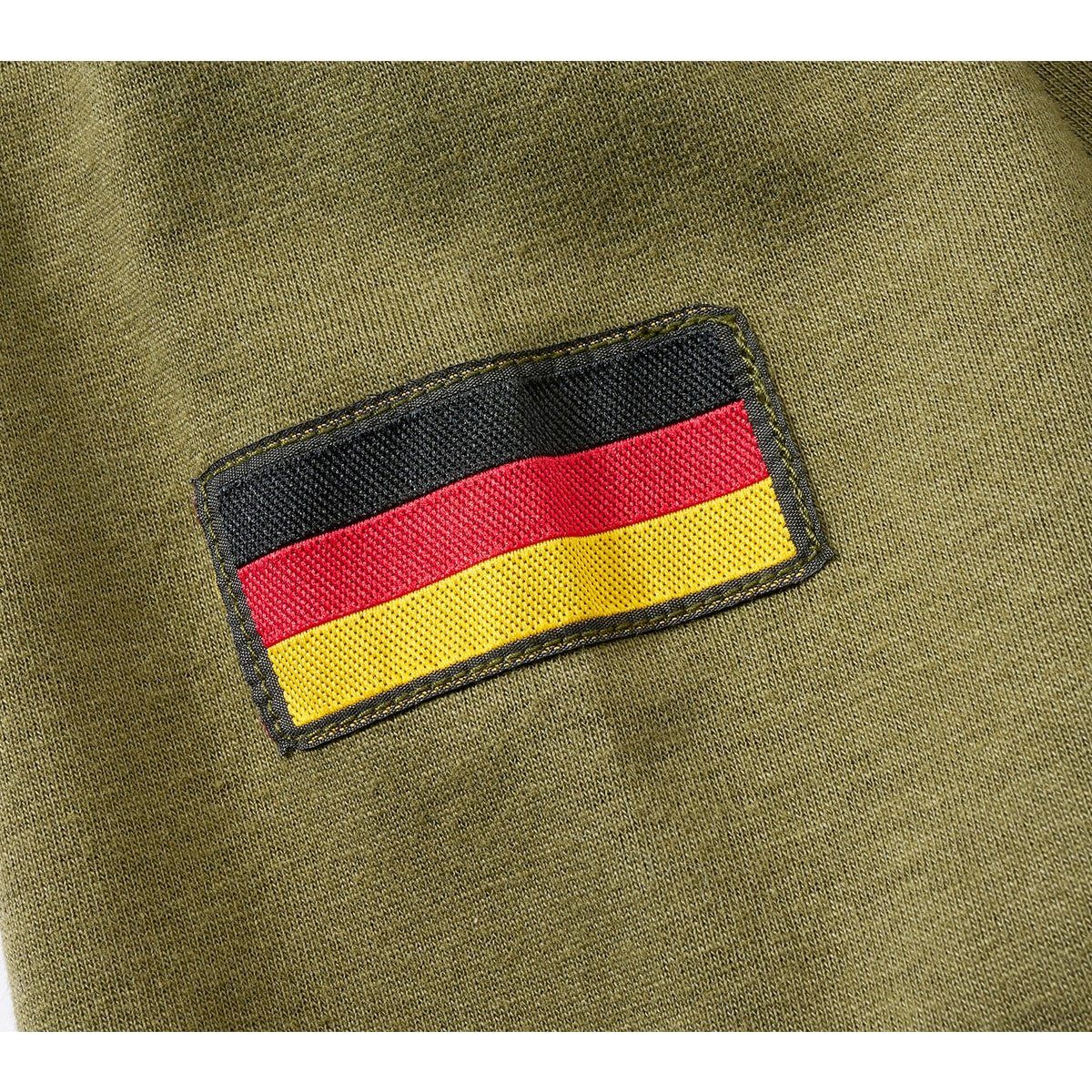 BWuM T-Shirt BWuM Bundeswehr Tropenshirt mit Flaggen & Klett günstig online kaufen