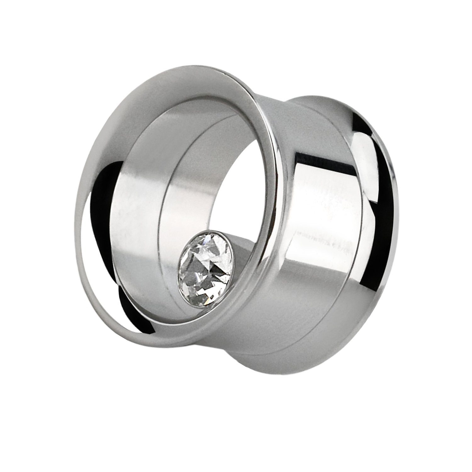 Taffstyle Plug Piercing Flared mit runden günstig online kaufen