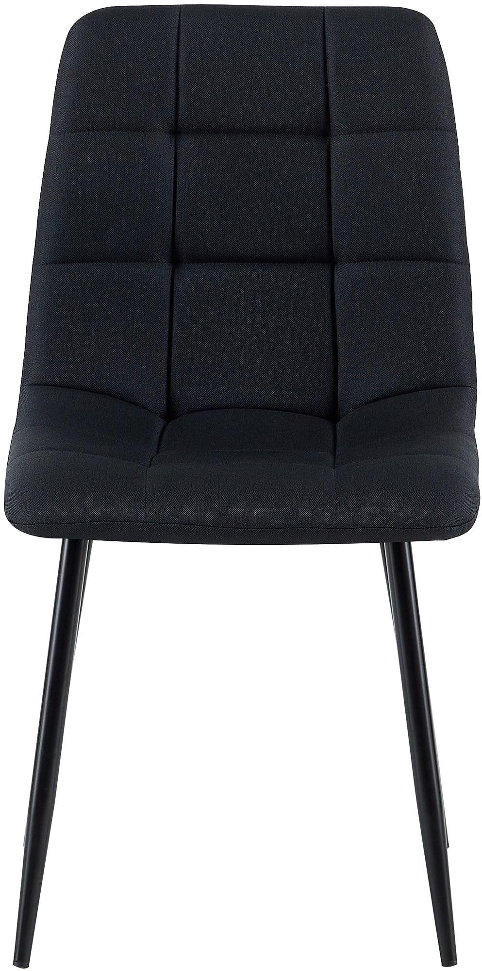 CLP Esszimmerstuhl Antibes Stoff (4er Set), mit Stoffbezug, bis 150 kg – Bild 4 von 5