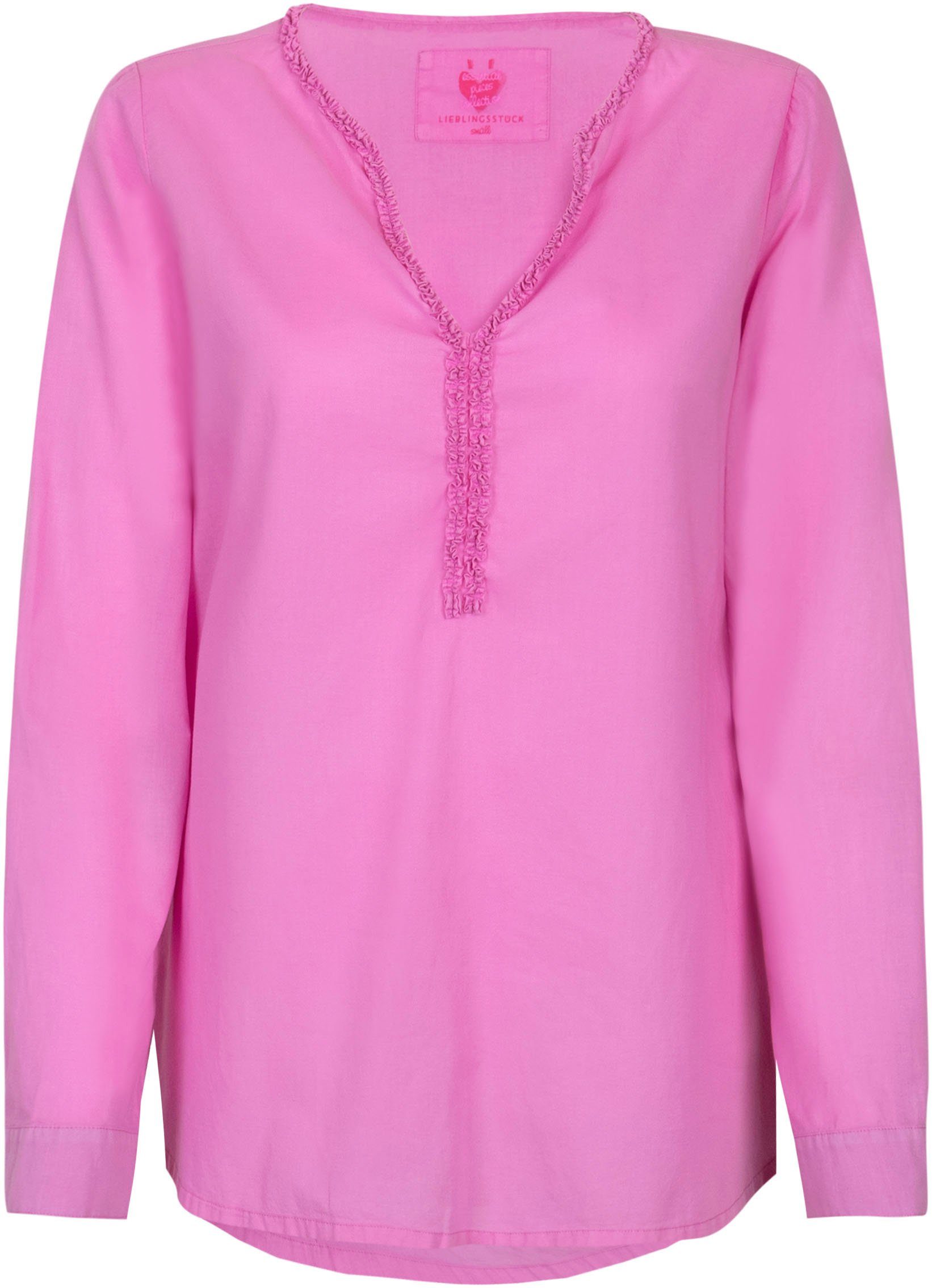 Lieblingsstück rosa mit von RosemarieEP Markenlabel Lieblingsstück Klassische Bluse