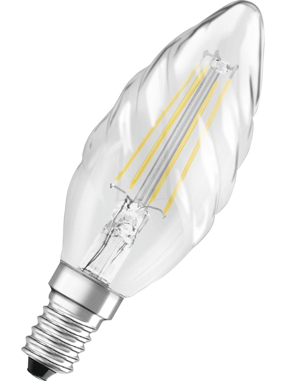 Osram LED-Leuchtmittel Osram LED Leuchtmittel Classic BW40 E14 4W, Nicht dimmbar