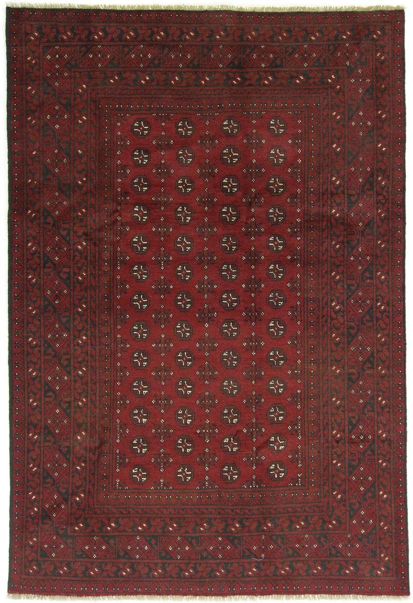 mm Trading, Höhe: Orientteppich, Handgeknüpfter 166x247 Akhche 6 rechteckig, Orientteppich Afghan Nain