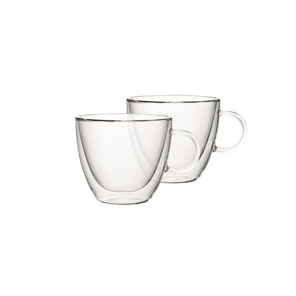 Villeroy & Boch Teeglas Artesano Hot&Cold Beverages Tasse, 420 ml, 2 Stück, Glas