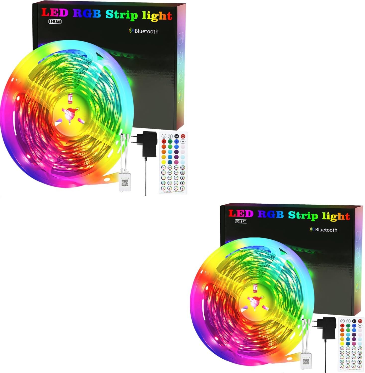 Nettlife LED Stripe Selbstklebend RGB APP-Steuerung 10/20/30m Lichtband Str günstig online kaufen
