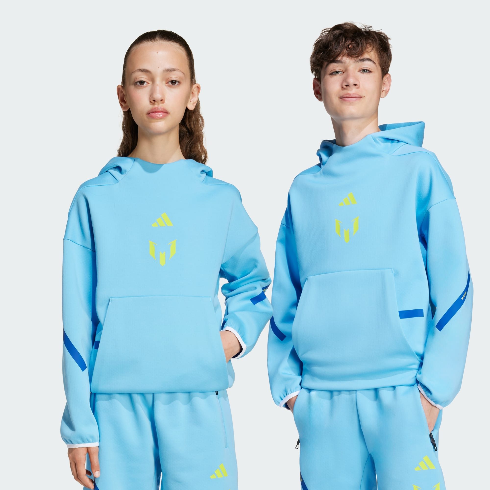 Hoodie MESSI ZNE HOODIE KIDS SWEATSHIRT