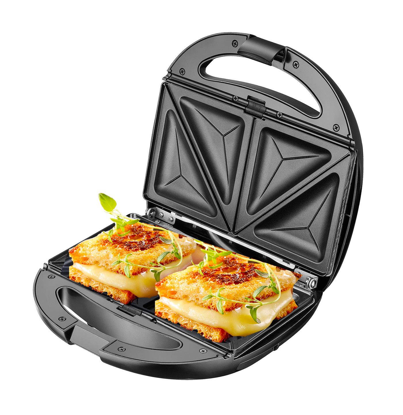 Adler 3-in-1-Kombi-Waffeleisen Adler Multifunktions-Toaster 5in1 Waffeleisen 1200W AD_3040, 1200 W – Bild 3 von 5