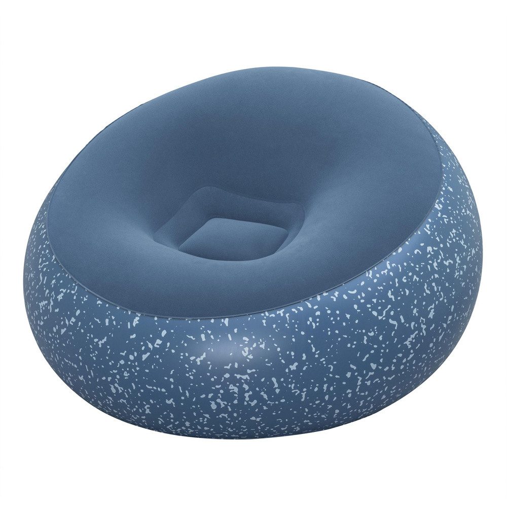 BESTWAY Stuhl Luftsessel Sitzsack Loungesessel (Spar-Set, 1 St), aufblasbar, bis 100 kg, Kunststoff, Reparaturflicken