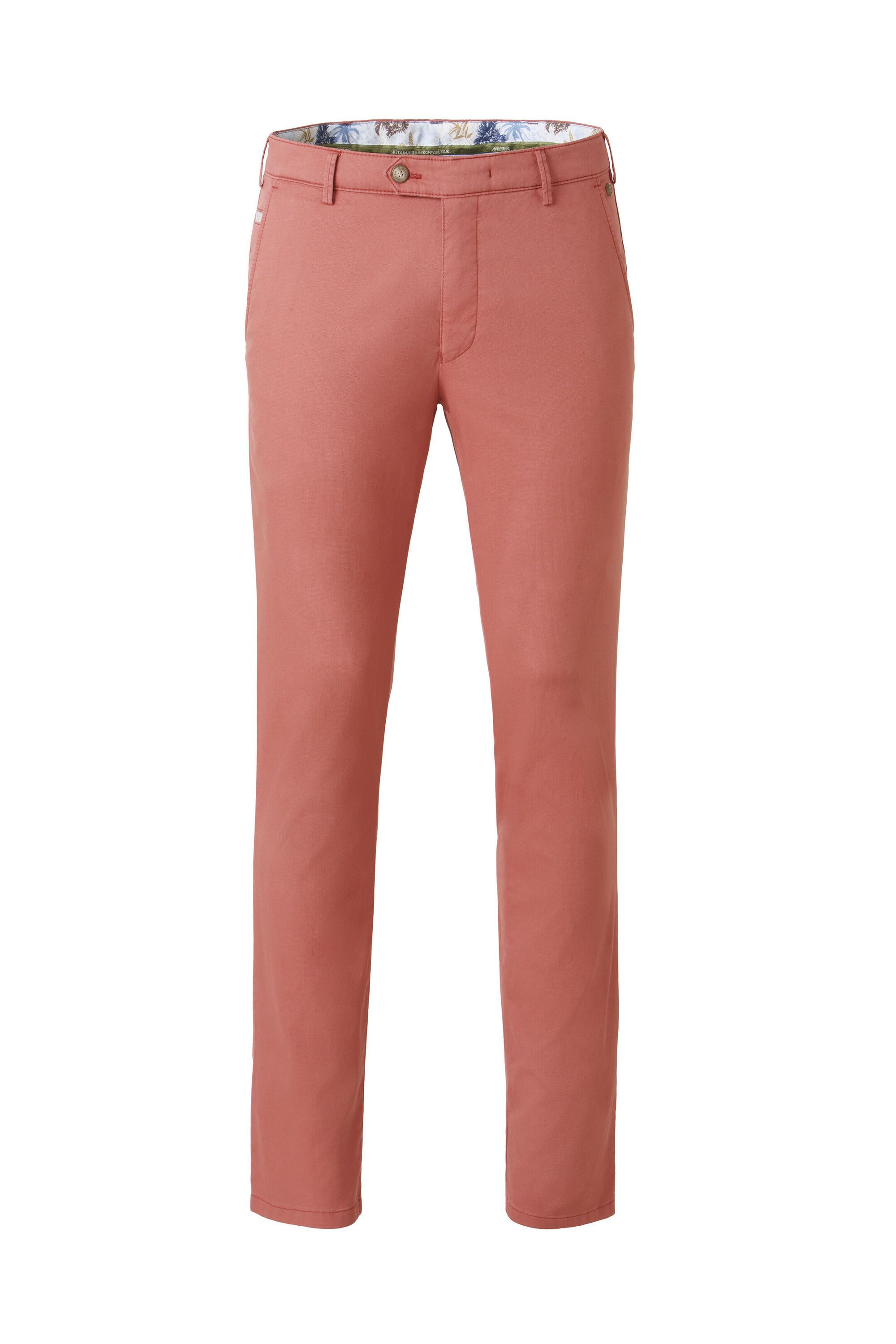 MEYER Chinos "ROMA Art.1-5070", mit buntgewebtem Innenfutter günstig online kaufen