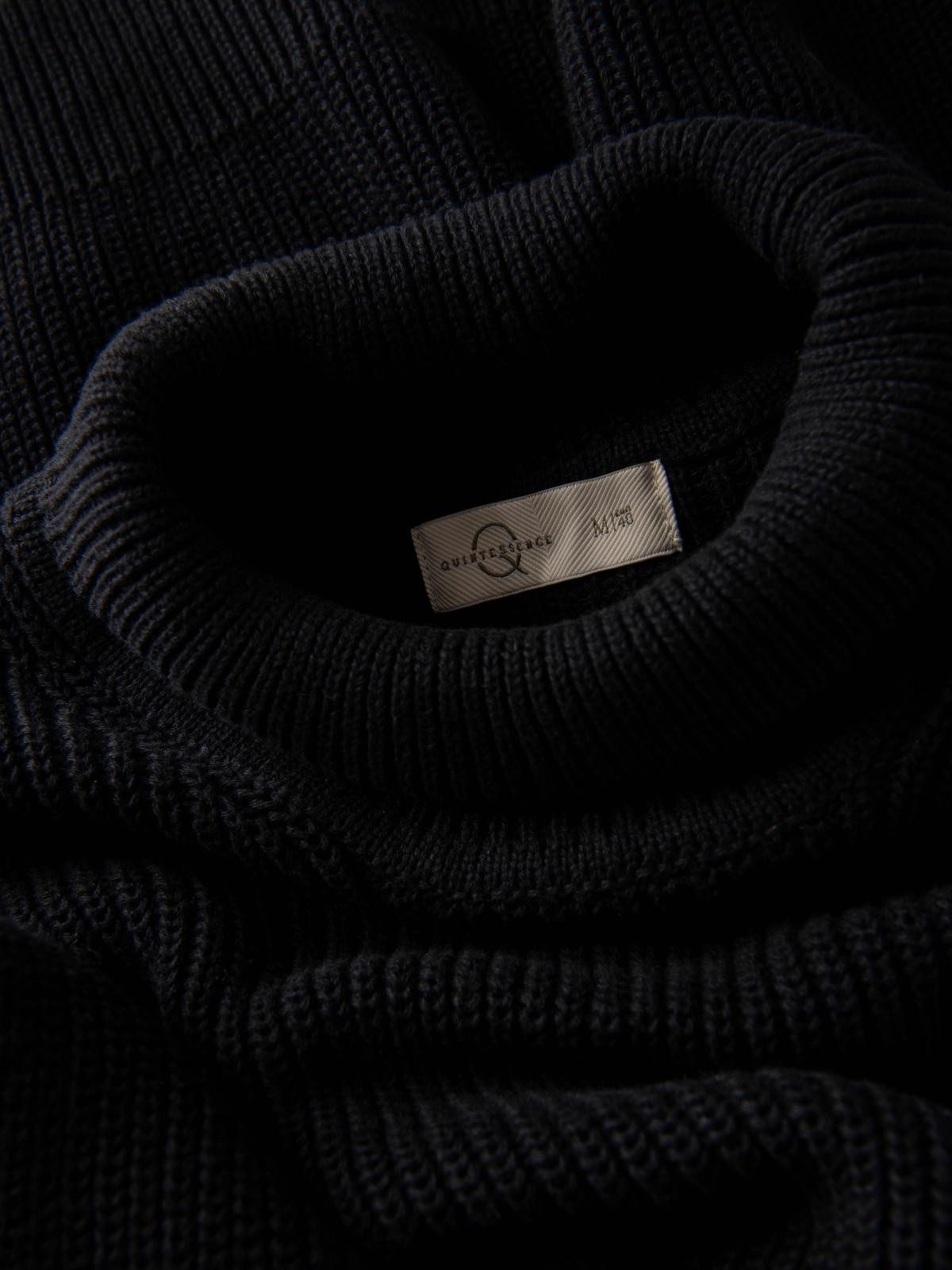 Rollkragenpullover Klassischer Herrenpullover mit Rollkragen aus Baumwolle