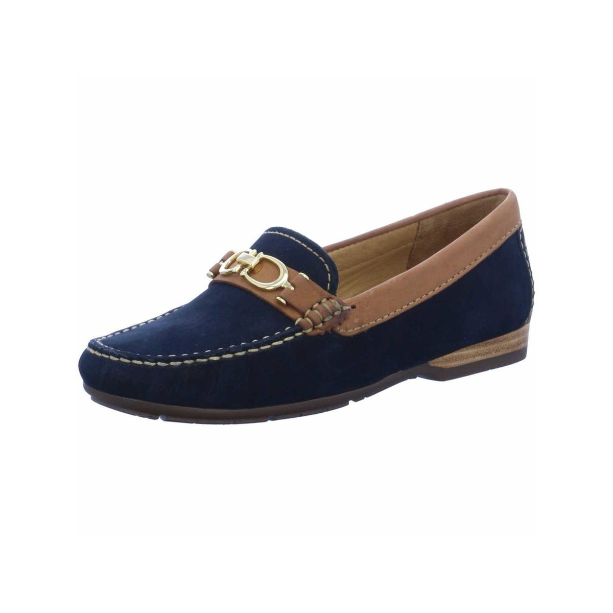 Mokassins für Damen in blau Mokassin