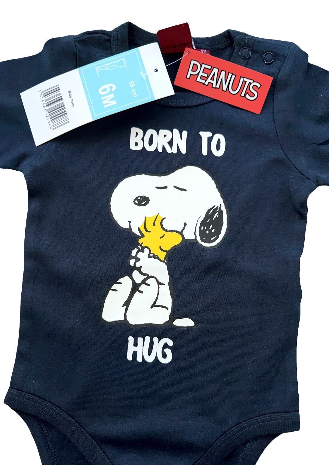 Snoopy Strampler Snoopy Jungen Bodys Strampler Baby Overall 62 68 80 86 92
