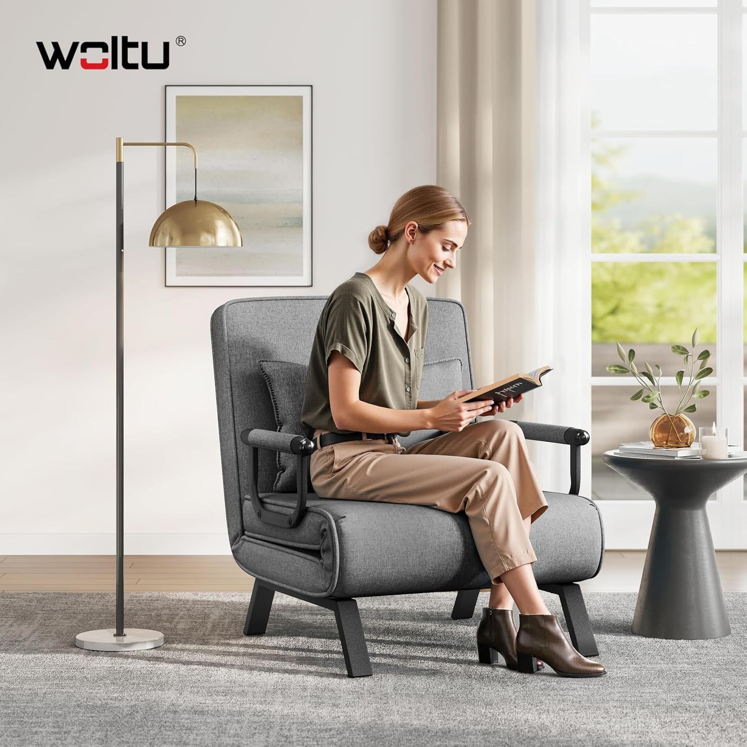 Woltu Schlafsofa, 1 Teile, Schlafsessel 3 günstig online kaufen