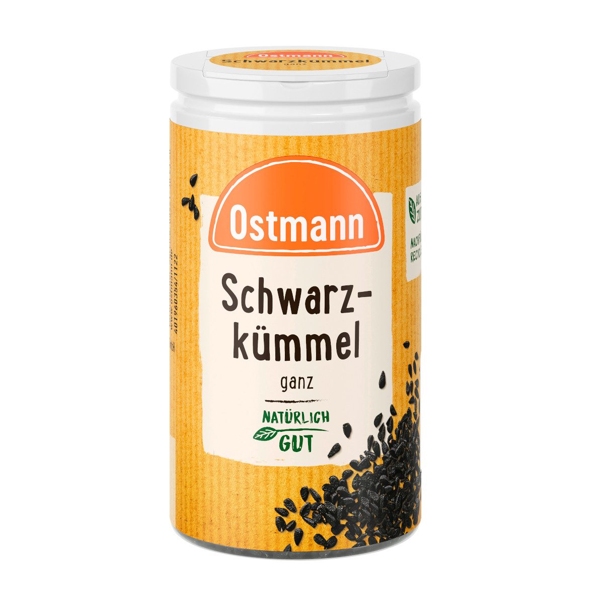 Ostmann Gewürz, Ostmann Schwarzkümmel ganz nussig-pfeffriges Geschmackserlebnis 40g