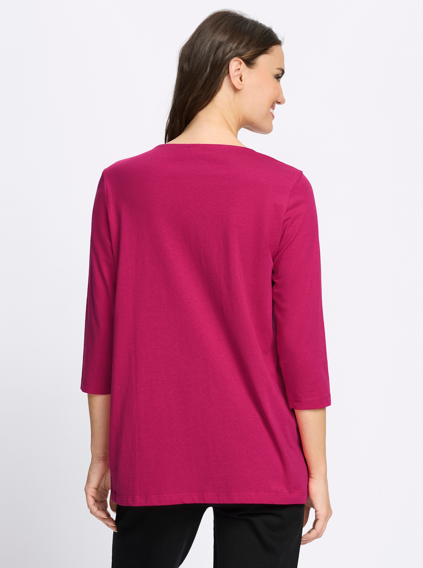 Sieh an! T-Shirt Longshirt 3/4-Arm – Bild 2 von 5