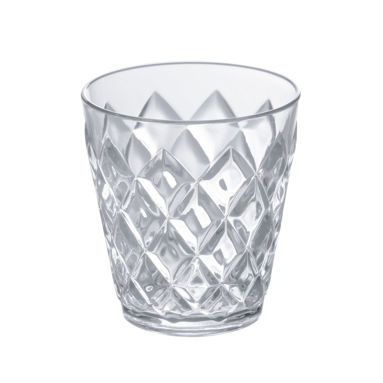 Kunststoff, S, Kunststoff KOZIOL 250 Wasserglas Glas Saftglas CRYSTAL ml Glas