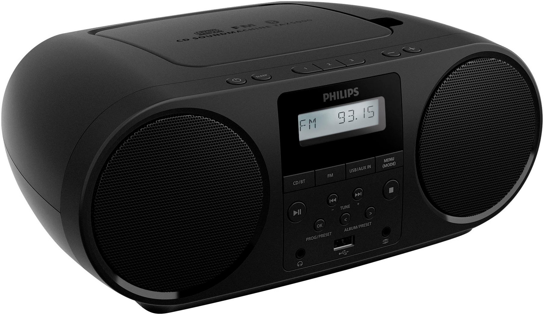 Philips TAZ5000/10 UKW-Radio (FM-Tuner, UKW mit RDS, 4 W)