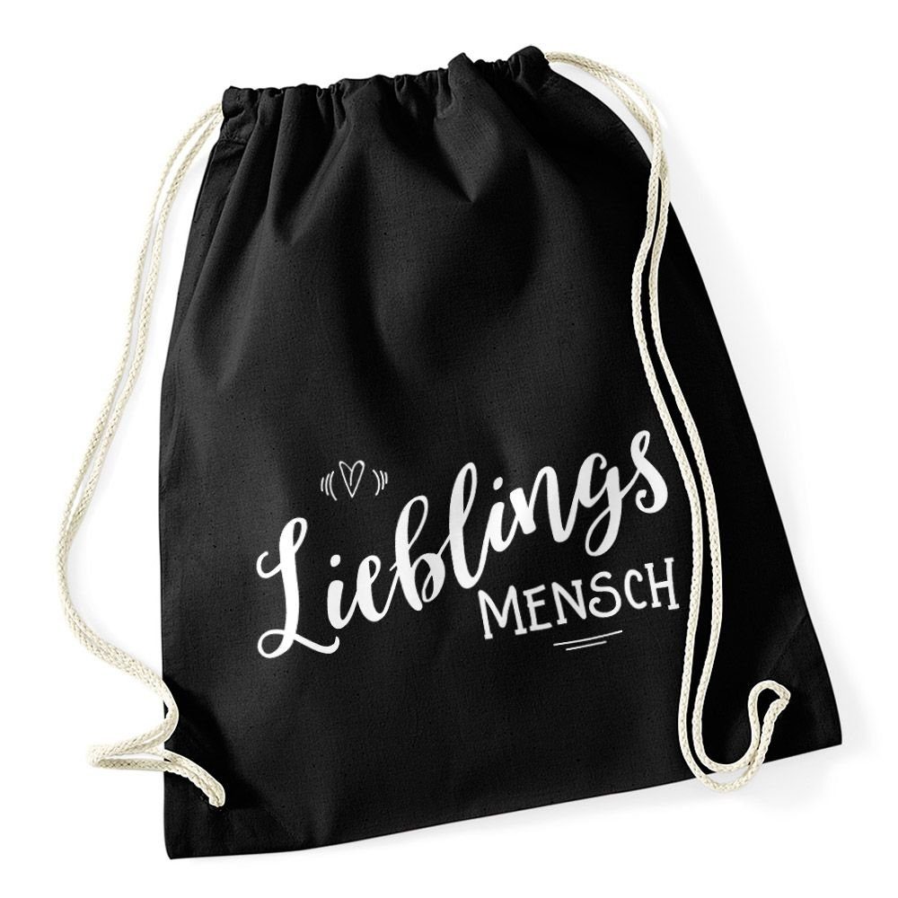 Turnbeutel Turnbeutel Lieblingsmensch Geschenk Freundschaft Partner Freundin