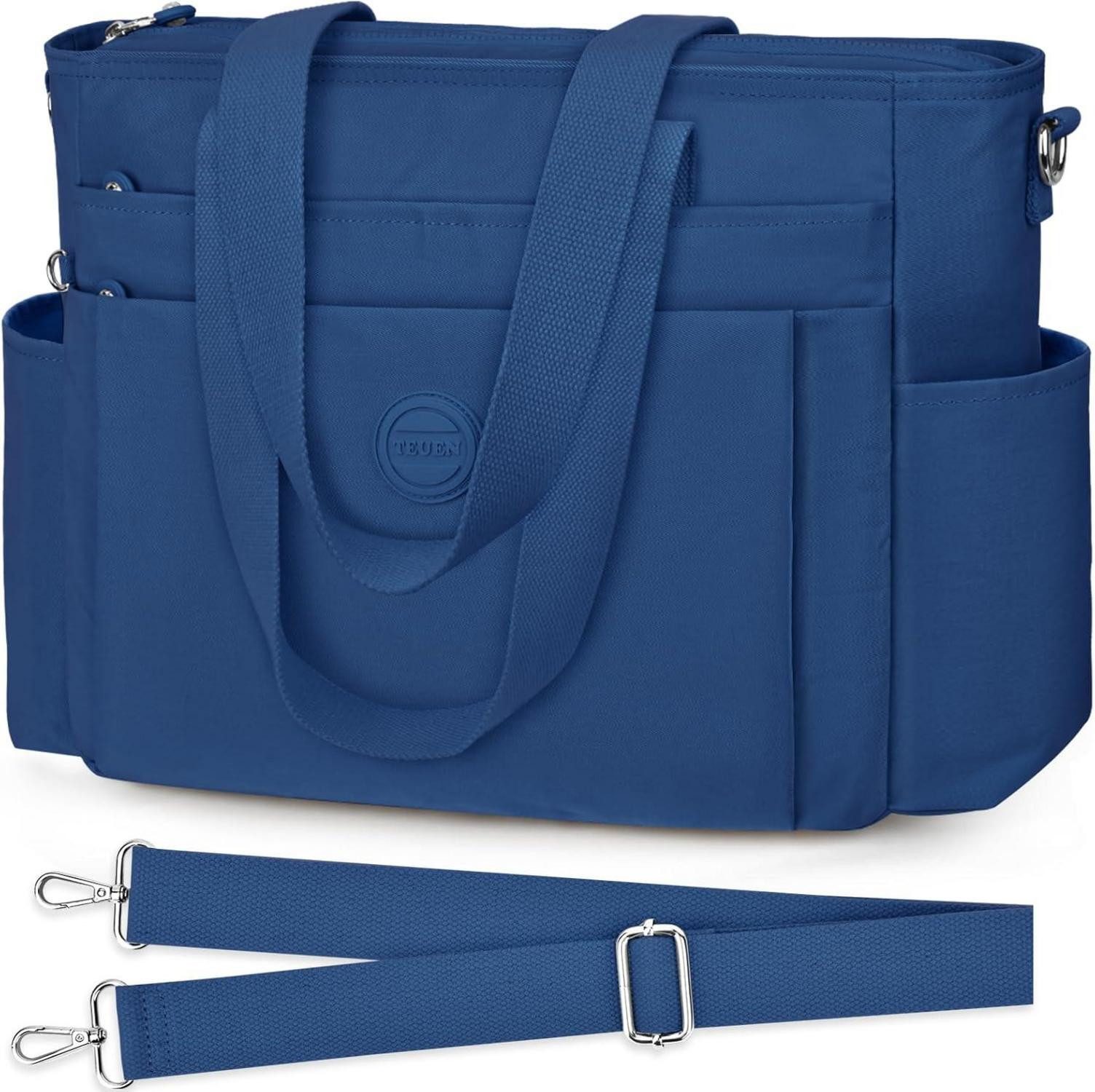 Umhängetasche Damen Handtasche Groß Leicht Nylon Tote Shopper Crossbody