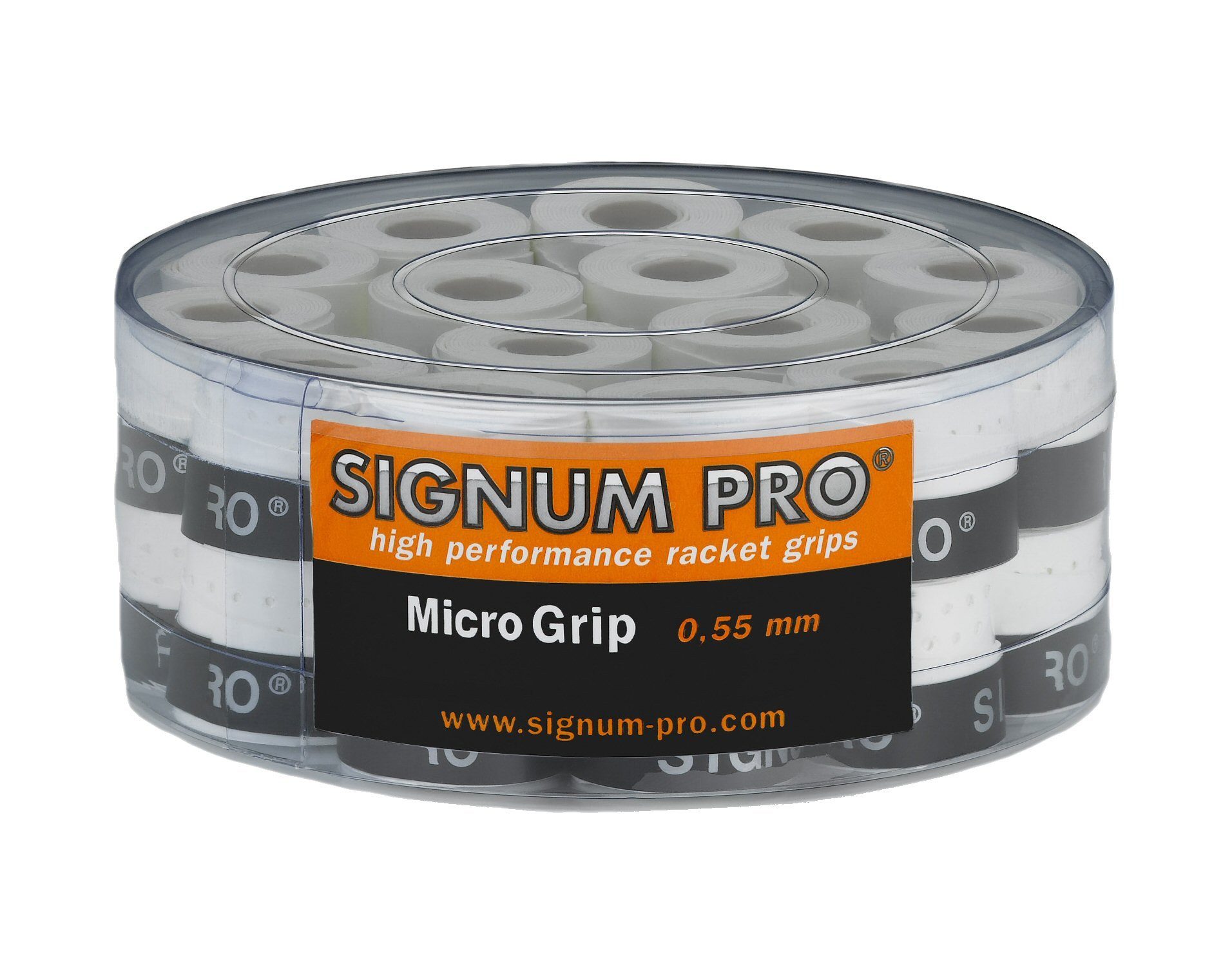 Signum Pro Griffband Overgrip Micro 0.55mm weiss 30er Box