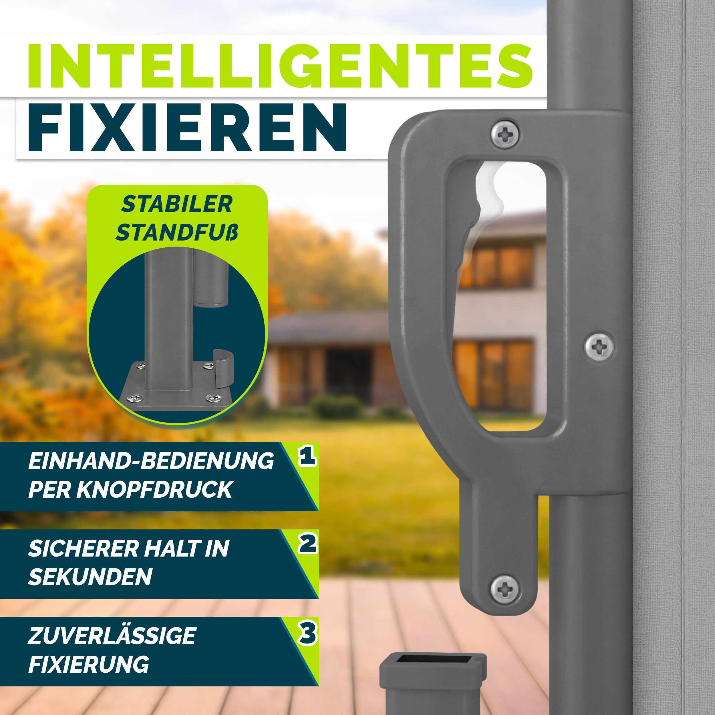tillvex Seitenmarkise tillvex® Seitenmarkise ausziehbar Markise Wandmarkise Sichtschutz