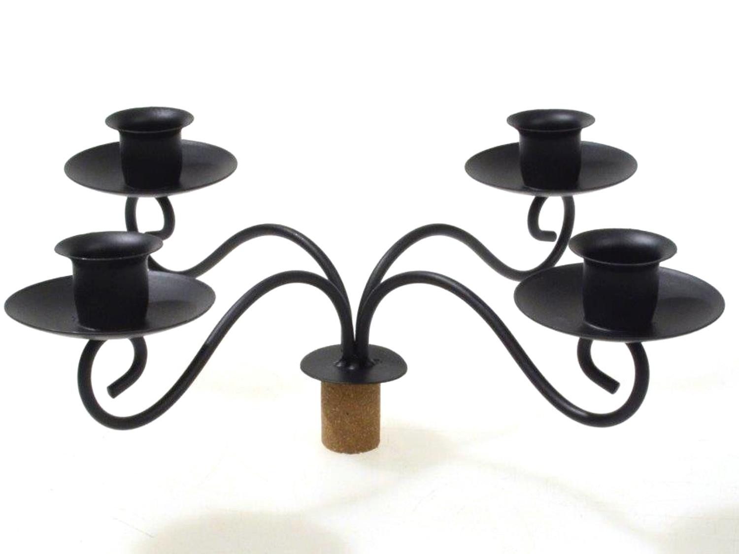 Deko AS Kerzenhalter Flaschenaufsatz Kerzenhalter mit Korken - 4-flammig au günstig online kaufen