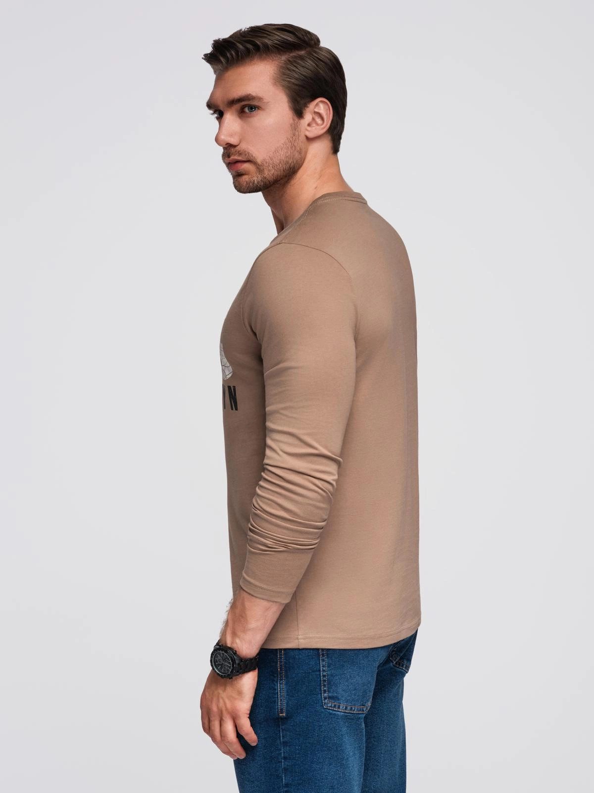 OMBRE Longsleeve Herren-Longsleeve mit urbanem Print