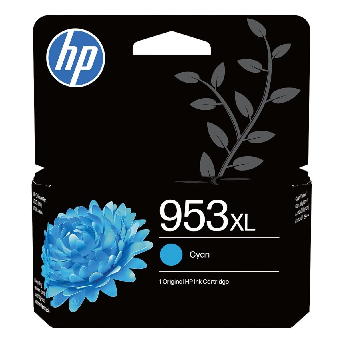 HP HP 953XL Tintenpatrone (F6U16AE) cyan)