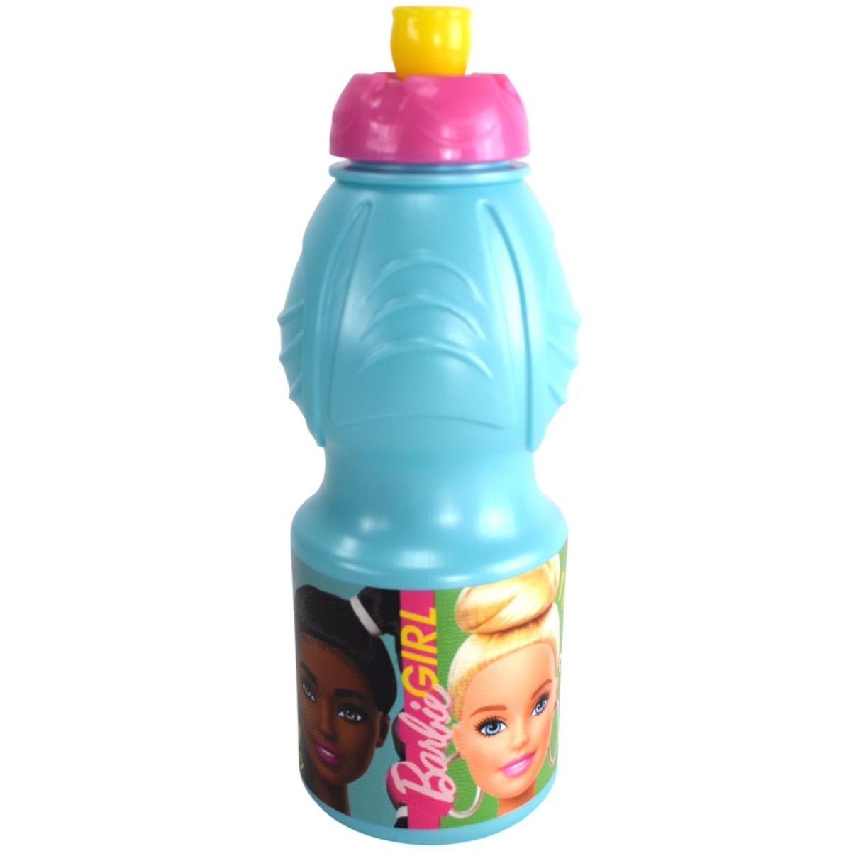 Stor Trinkflasche Ergonomische Sportflasche 400ml für Kinder aus Kunststoff Barbie Motiv, extra leicht