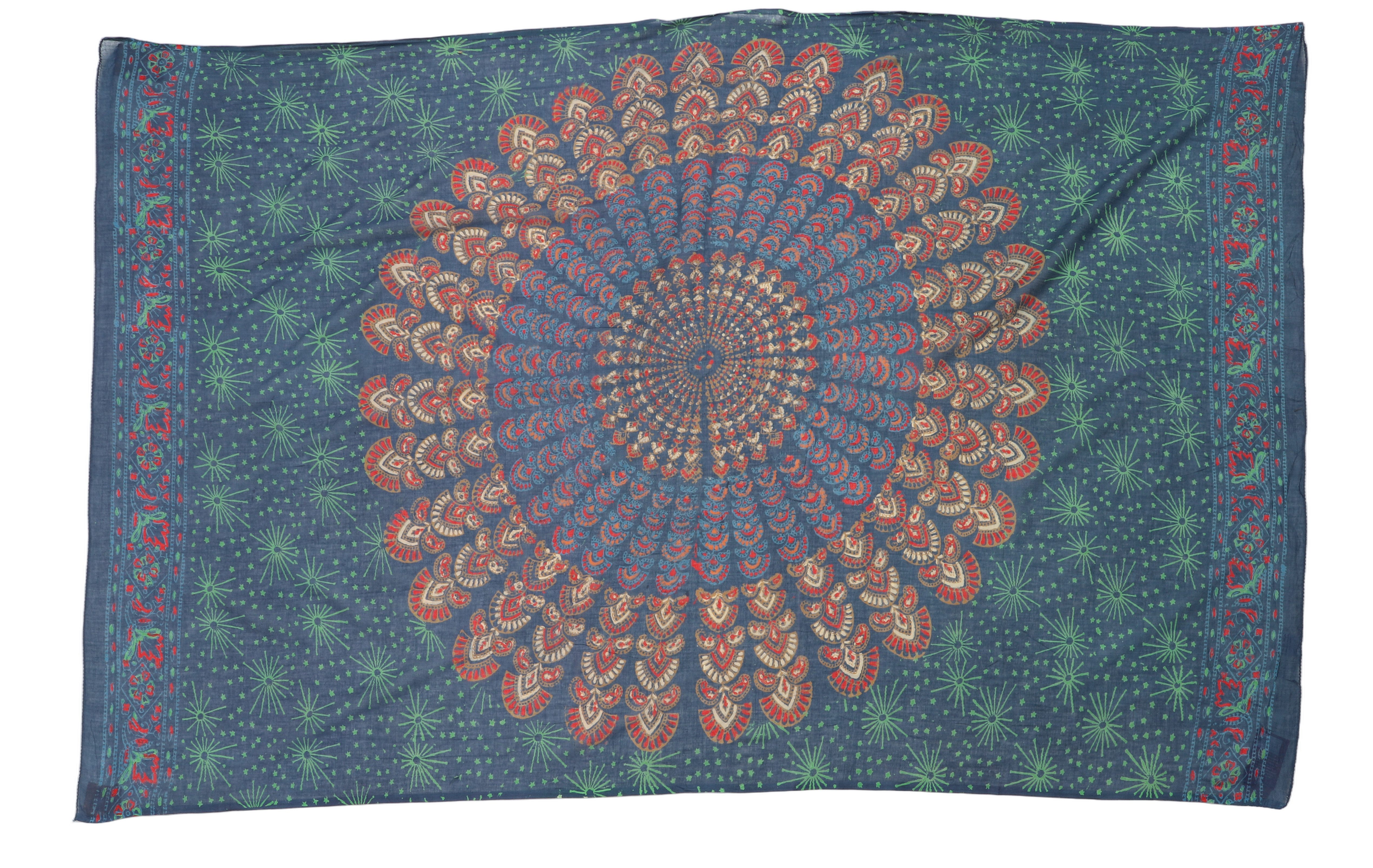 Guru-Shop Sarong Leichter Mandala Pareo Schal, Sarong,.. – Bild 4 von 5