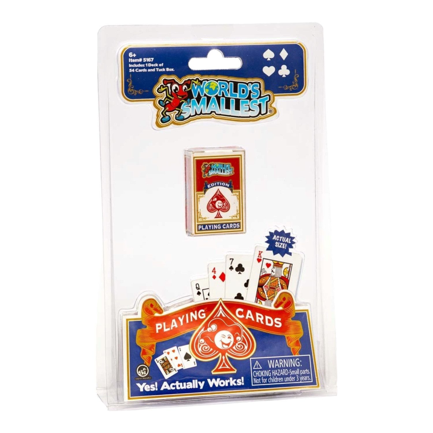 Invento Spiel World´s Smallest Mini-Pokerkarten Spielkarten