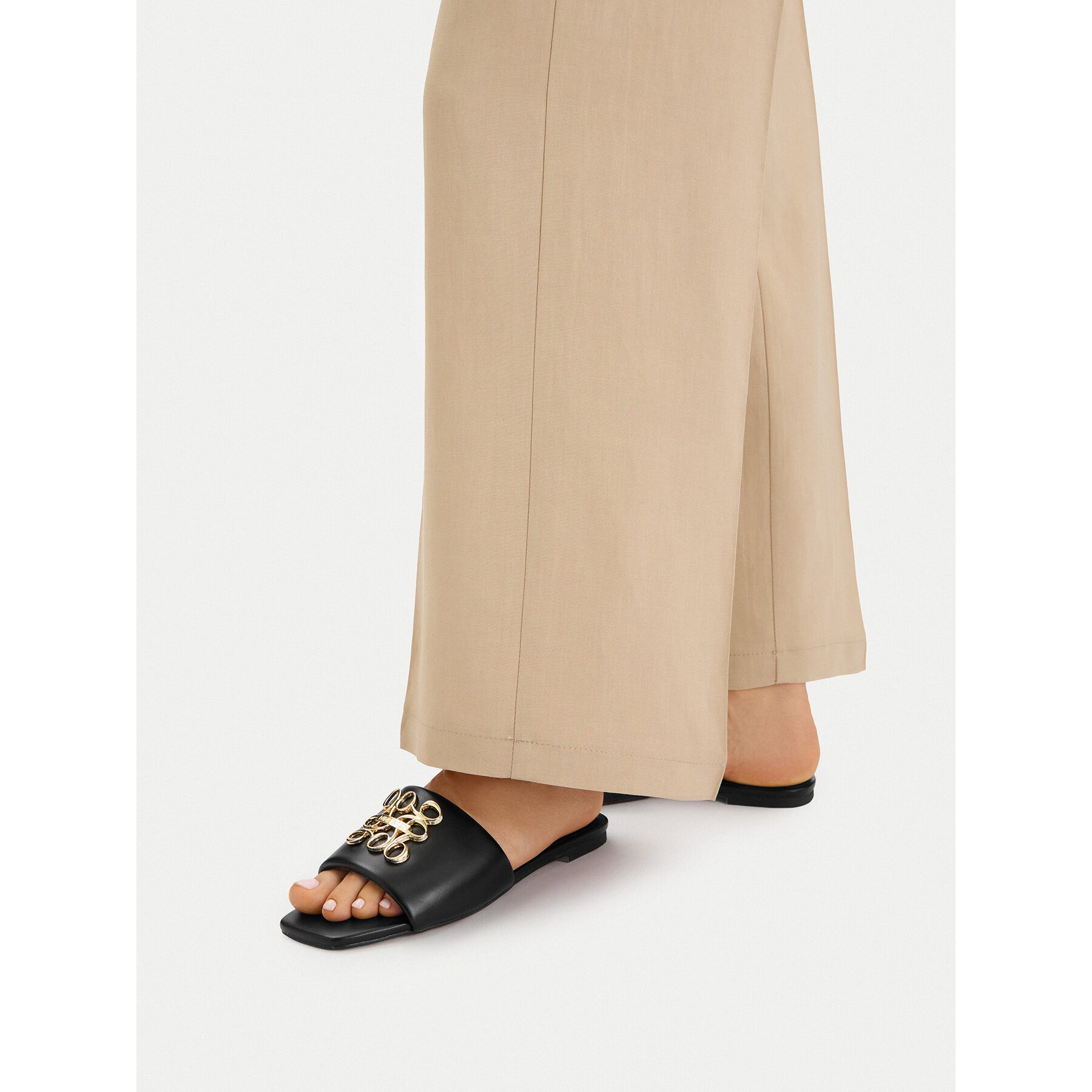 Nine West Schwarze Flip-Flops für Damen von Nine West Badepantolette