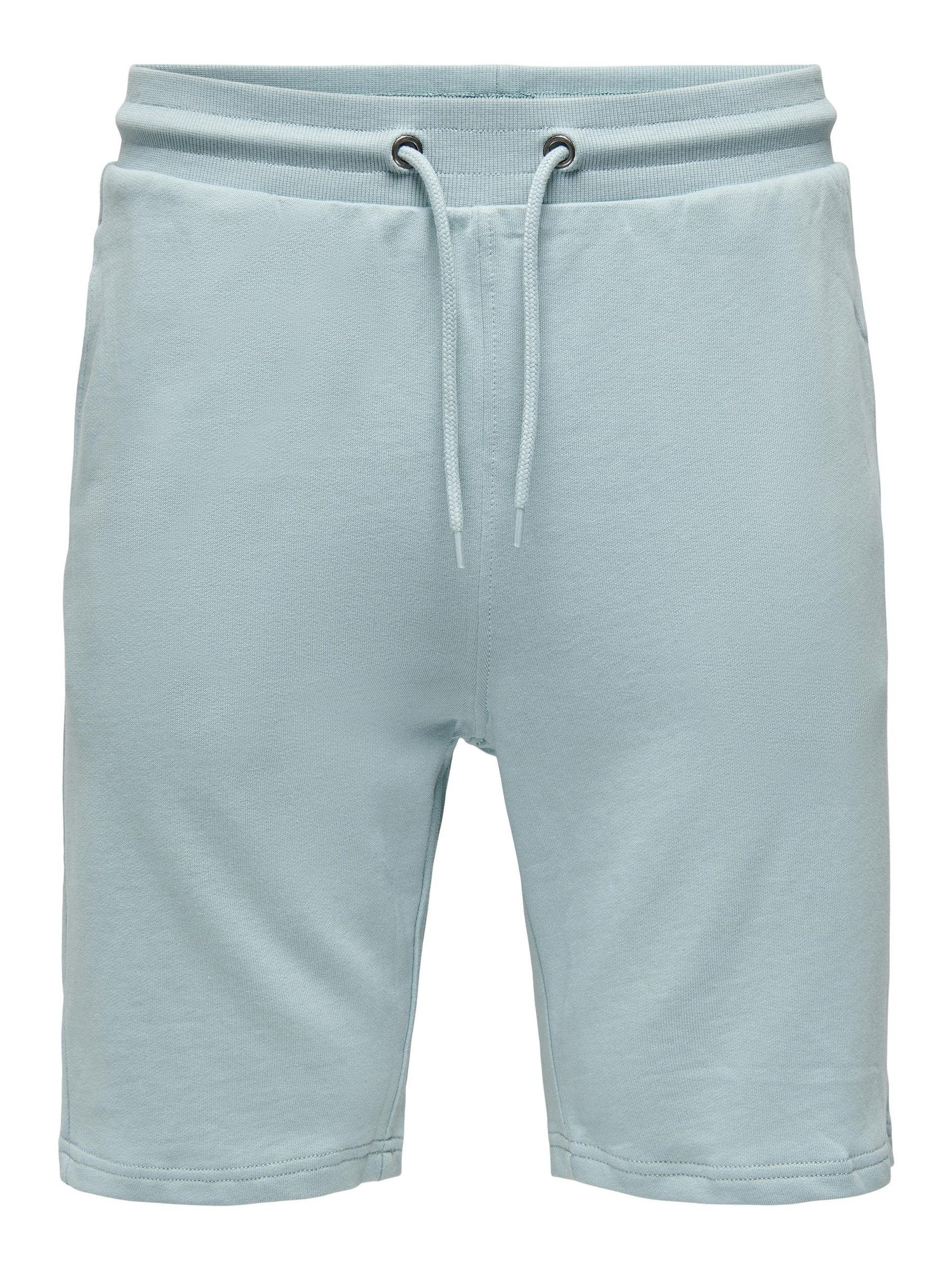 ONLY & SONS Sweatshorts Kurze Jogginghose ONSNEIL 5013 in Türkis