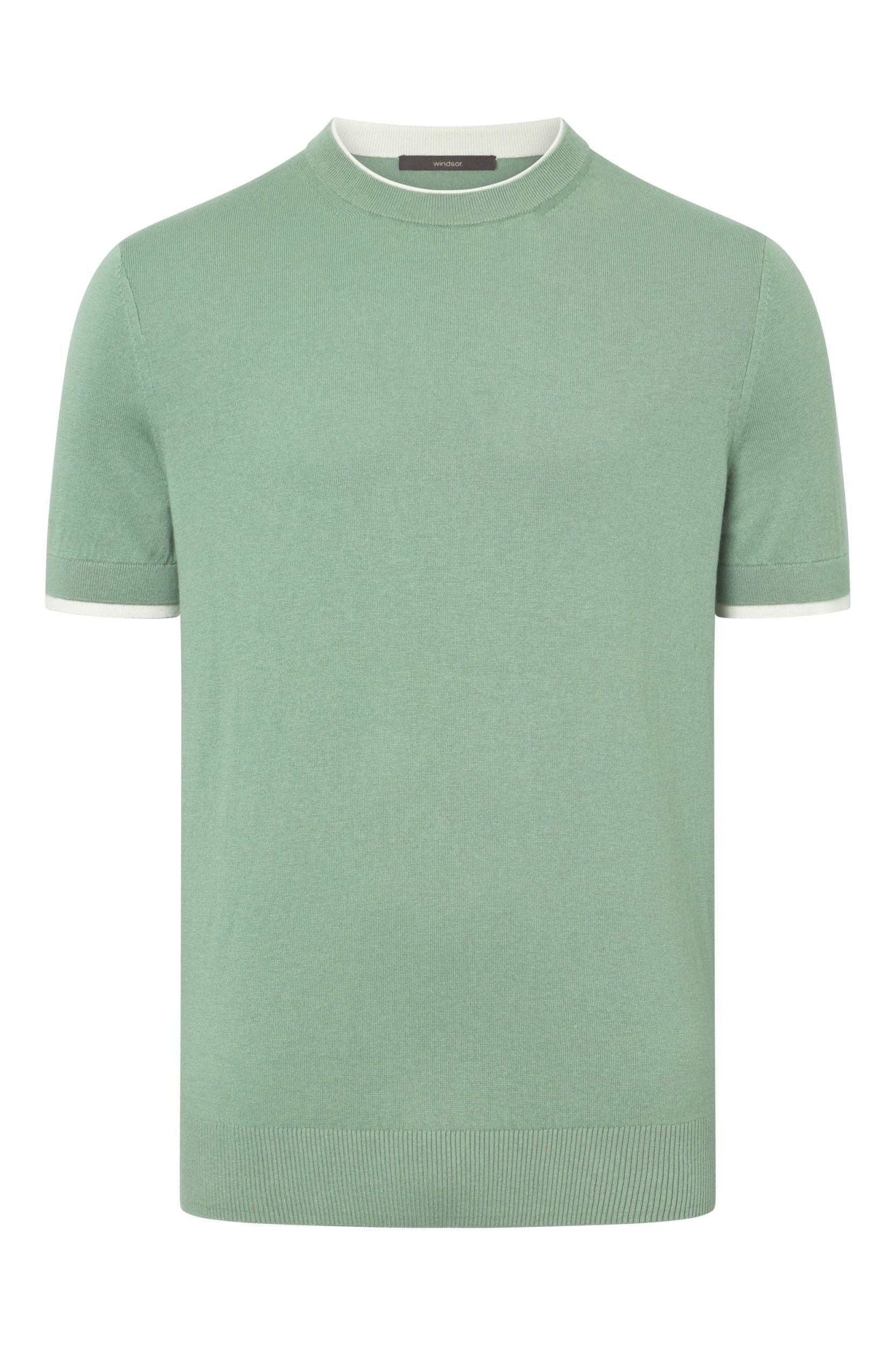 Windsor Kurzarmshirt Poloshirt Cashmilo-T - Regular Fit