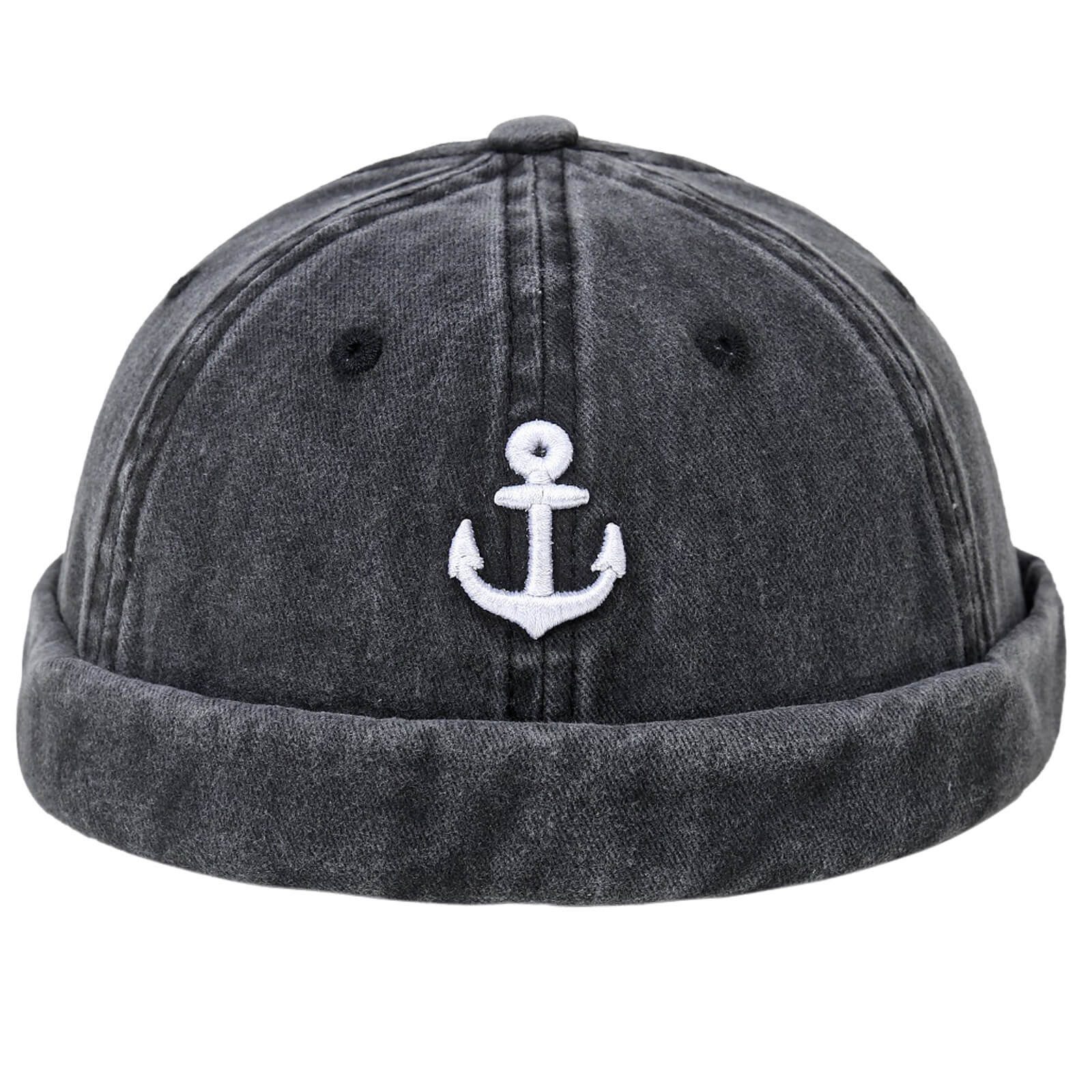 Leoberg Schiebermütze Docker Mütze aus Baumwolle - Schieber Caps und Dockermützen
