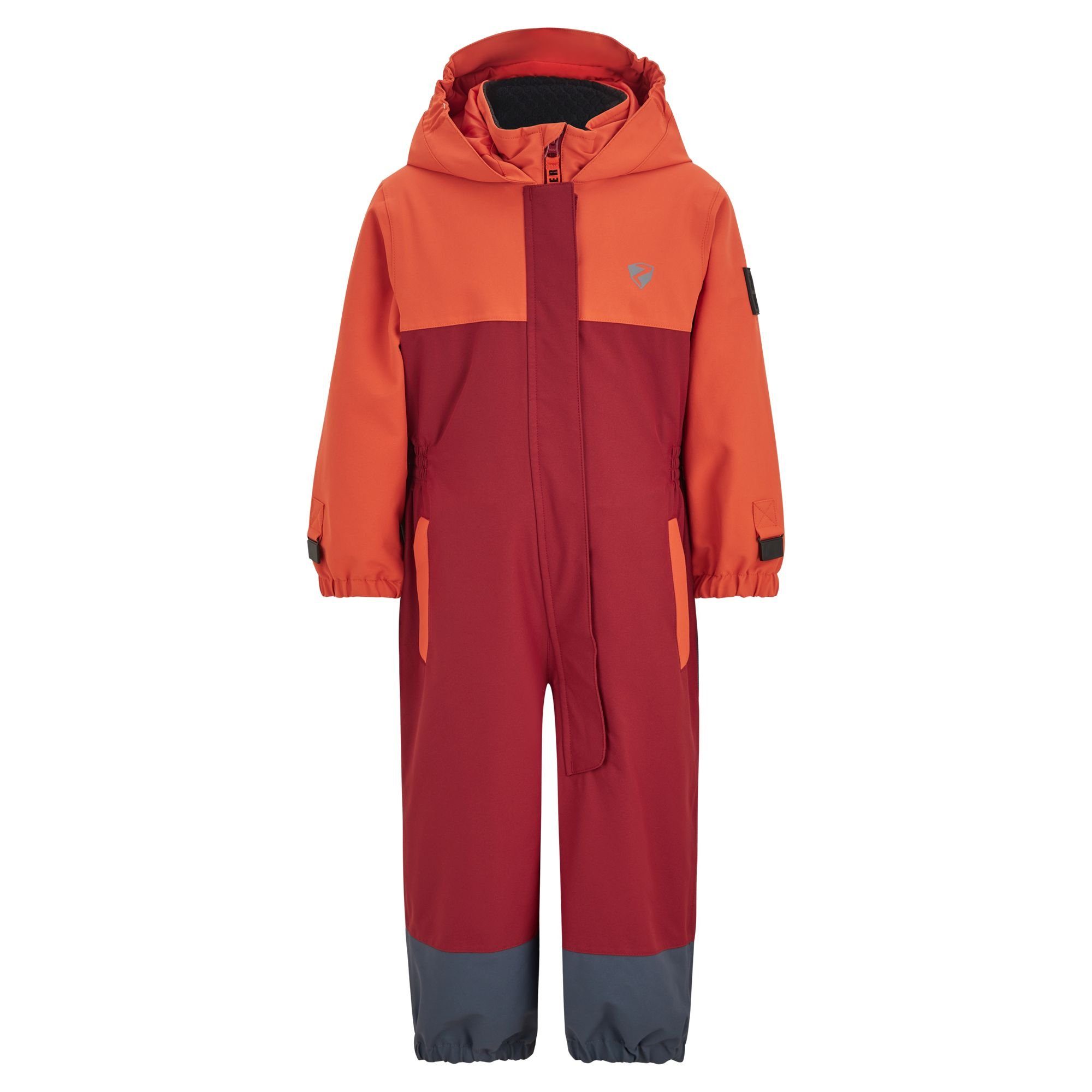 Ziener Skianzug Kleinkinder cabin Schneeanzug Skiwear ANUP Minis Ziener red