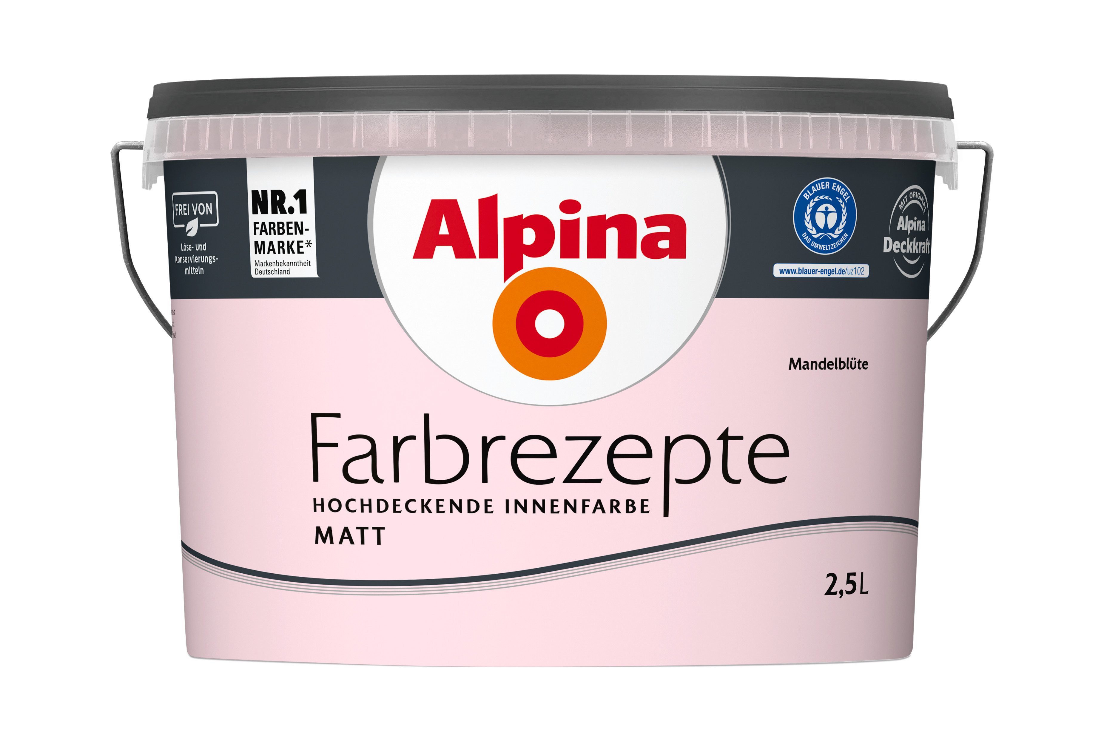 Alpina Wandfarbe Alpina Farbrezepte: einfach gut gelaunt - Grün-, Rosa- & Lilatöne. € 29,99, (€ 12,00 pro 1 l).