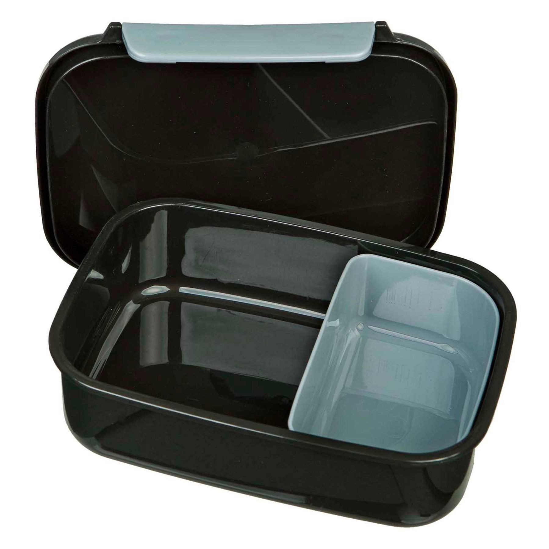Star Wars Lunchbox - Brotdose Schwarz 18 x 14 x 6 cm Schule Kindergarten Freizeit, Polyethylen, (1-tlg)