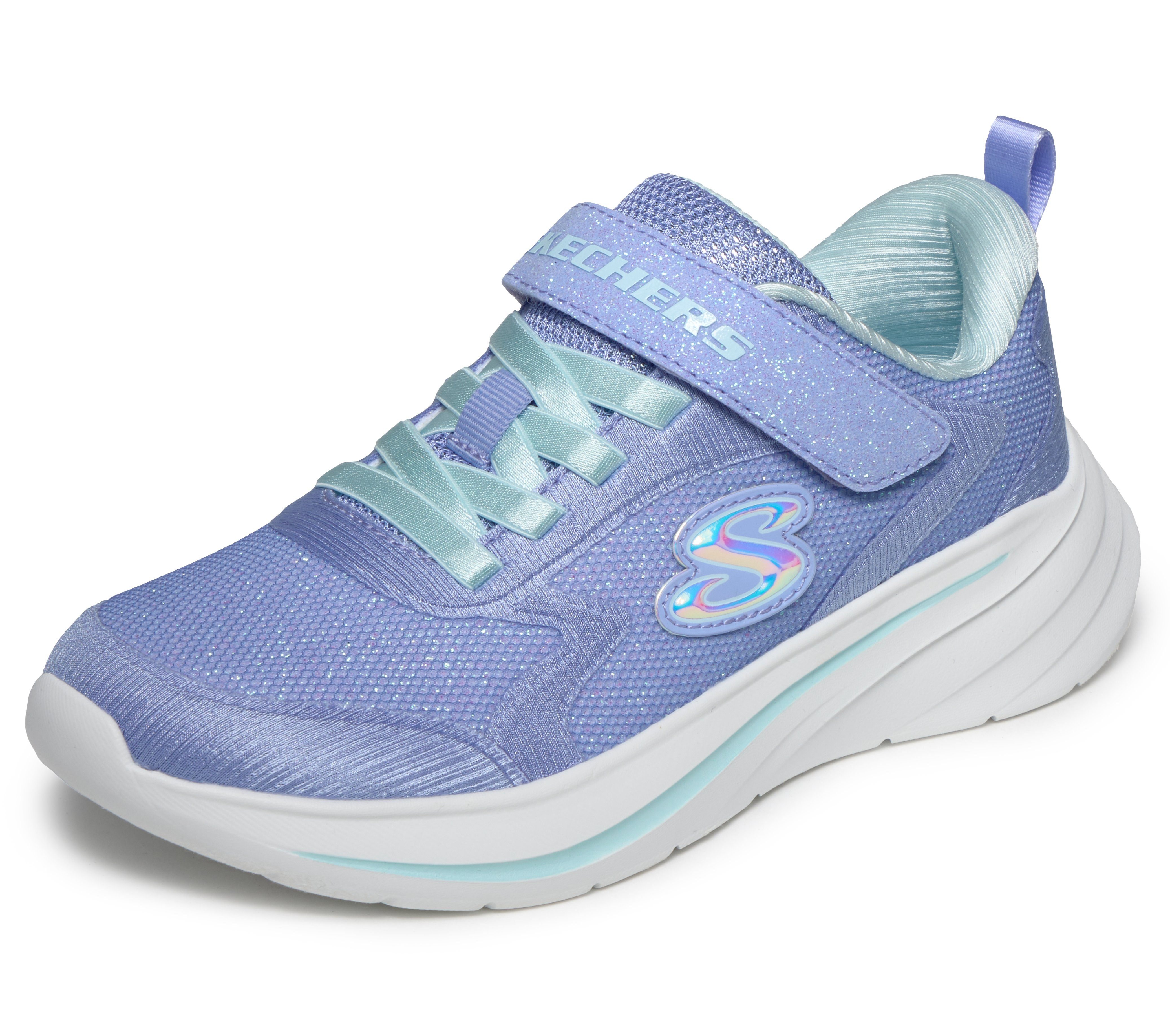 Skechers WAVE 92 Sneaker Schlupfschuh mit Glitzer für Mädchen, Größenschablone zum Download – Bild 4 von 5