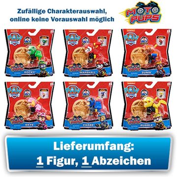 AMIGO Spielfigur PAW PATROL Moto Pups Spielfigur mit Abzeichen, zum Anstecken, 1 Stück zufällige Variante