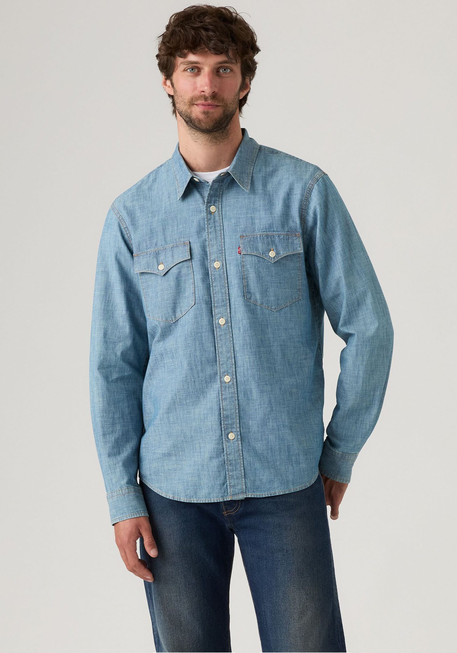 Levi's® Jeanshemd RELAXED FIT WESTERN im Western-Stil günstig online kaufen