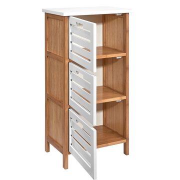 BUTLERS Standregal WHITE SANDS Regal-Schrank mit Türen