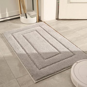Teppich Dicke Badewanne Saugfussmatte Toilette Rutschfeste Matte, AUKUU, 40*60cm, Eingangstürmatte Haushaltsteppich - Bequeme und warme Atmosphäre