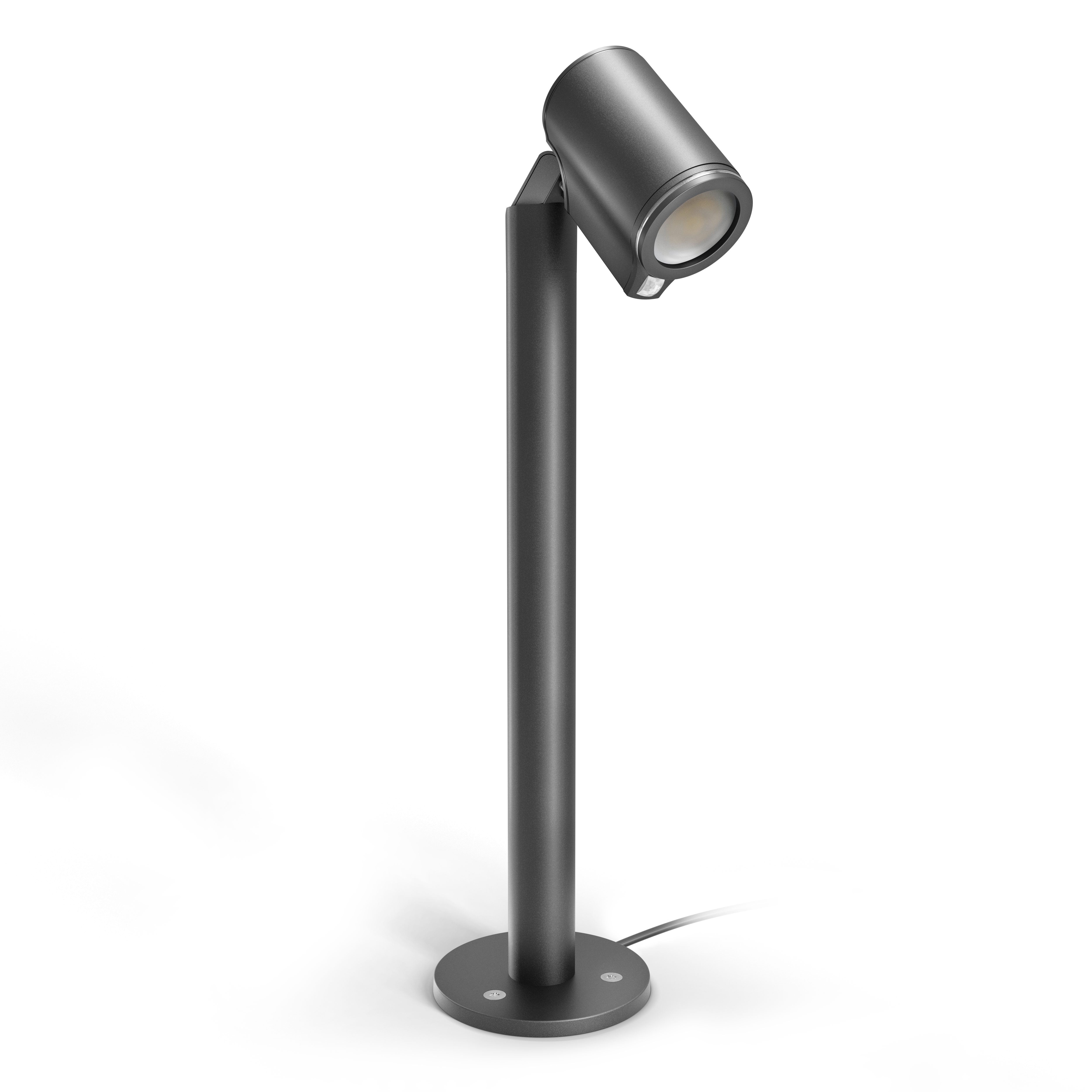 steinel LED Gartenstrahler Spot Way 24 V, mit Sensor & Bluetooth, LED fest integriert, Lichtfarbe wechselbar, dimmbar, Appsteuerung, Plug & Play