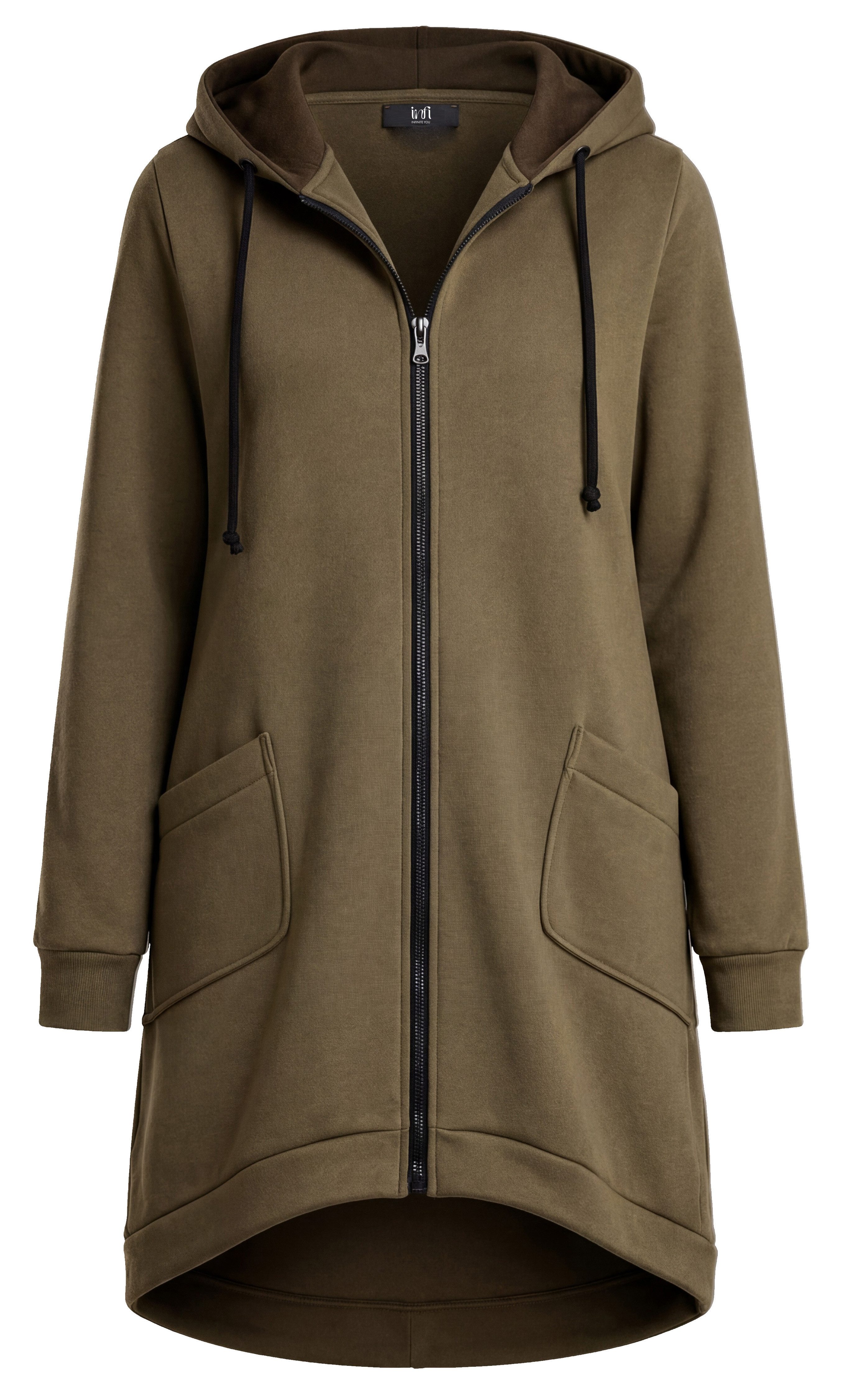 Infinite You Kapuzensweatjacke mit Reißverschluss und Taschen