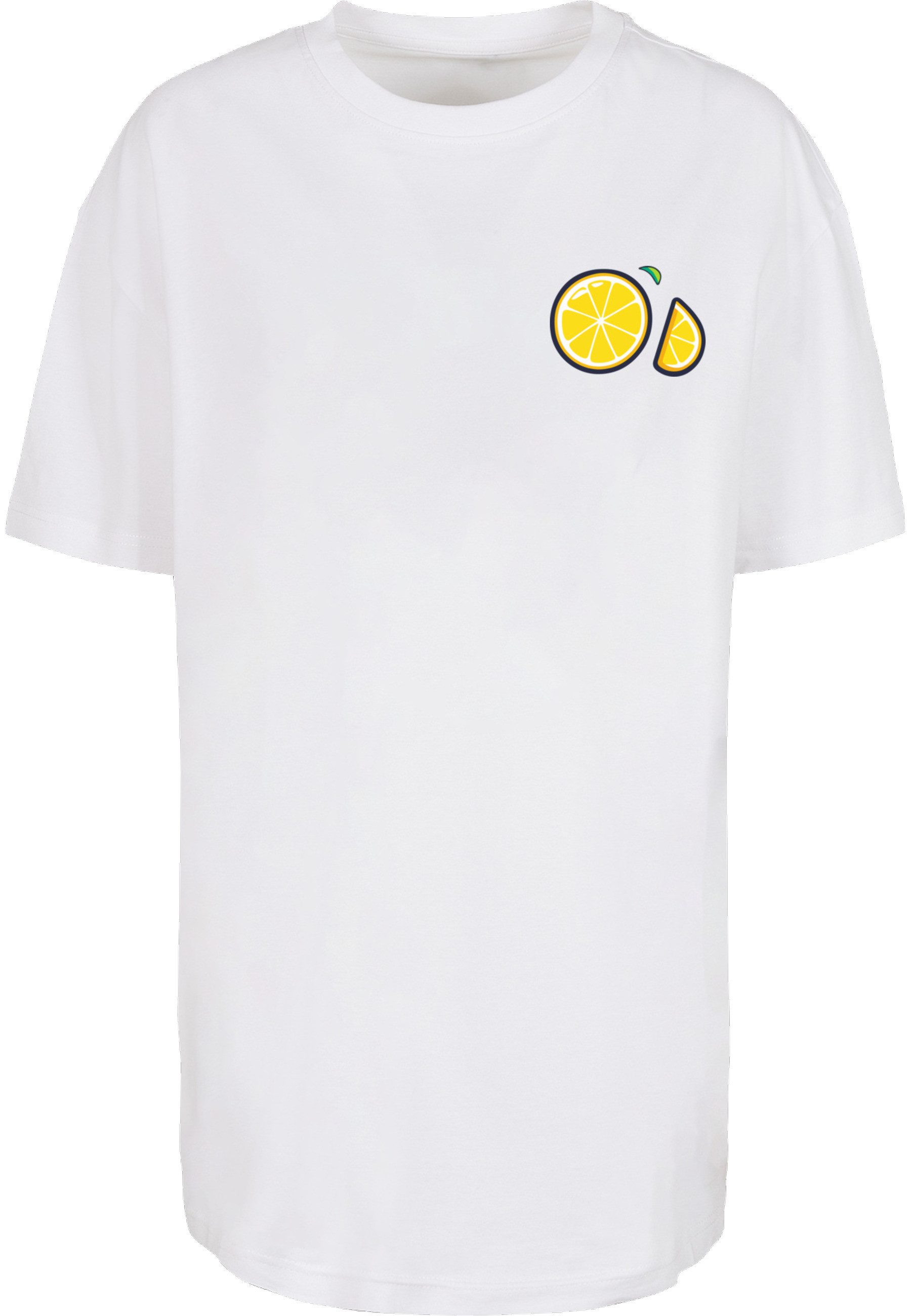 T-Shirt Merchcode Ladies Lemon Party Oversized Tee